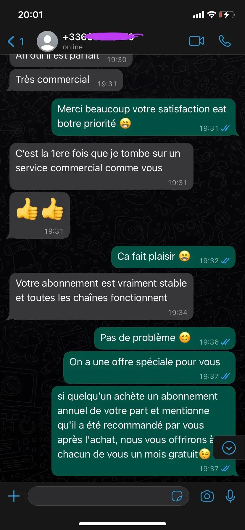 1 client